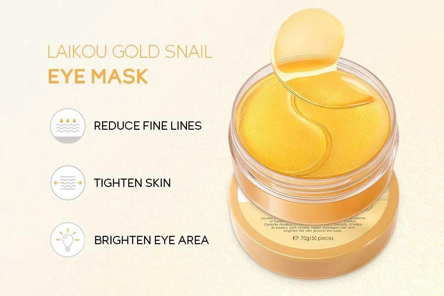 Snail Mucin Eye Mask for Dark Circles